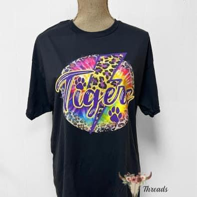 Multi leopard Tigers Shirt