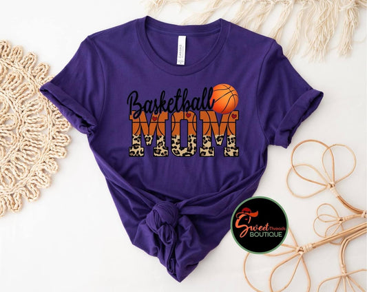 Purple Basketball Mom